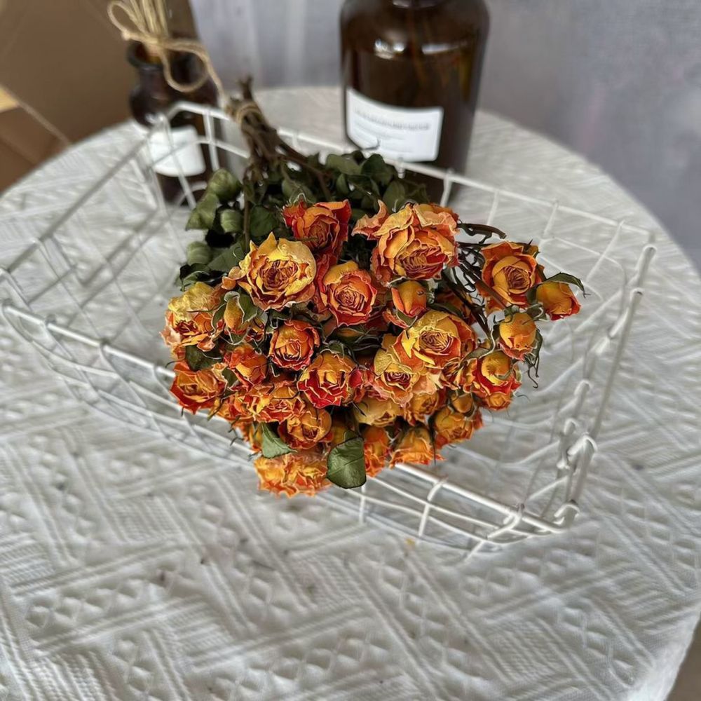 Resin Craft Ideas - Vrais roses séchées, bouquet de fleurs